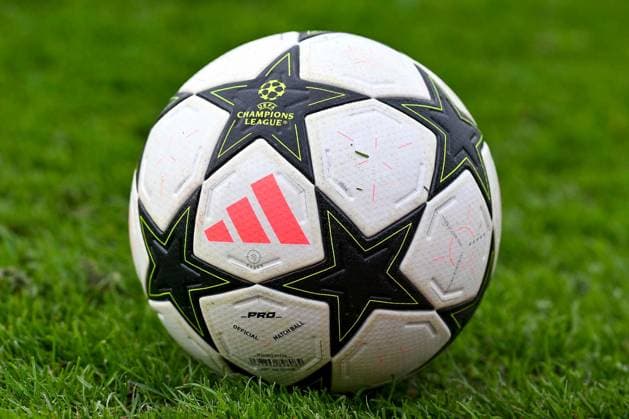 SOCCER - UEFA CL, Brest vs Sturm GRAZ,AUSTRIA,18.SEP.24 - SOCCER - UEFA Champions League, Stade Brestois 29 vs SK Sturm Graz, preview, training Sturm. Image shows a feature with the official matchball of the UEFA Champions League.  GEPAxpictures xAvnixRetkoceri