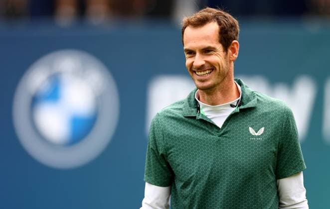 Former Tennis player Andy Murray in action during his round. BMW PGA, Golf Herren Championship, Celebrity Pro-Am, Golf, Wentworth, Surrey, UK - 18 Sep 2024  Copyright: xJamesxMarsh Shutterstockx 14726391v