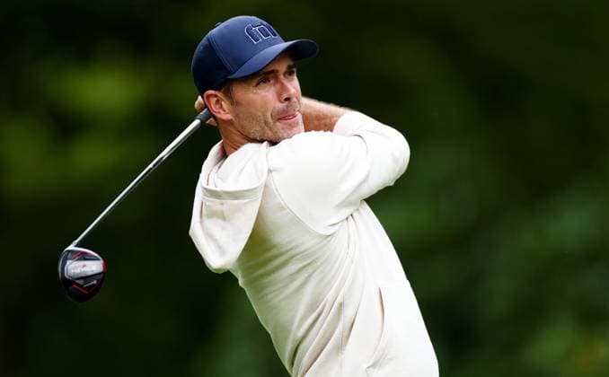 Cricketer Jimmy Anderson in action. BMW PGA, Golf Herren Championship, Celebrity Pro-Am, Golf, Wentworth, Surrey, UK - 18 Sep 2024  Copyright: xJamesxMarsh Shutterstockx 14726391l
