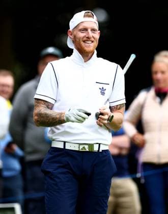 Cricketer Ben Stokes during his round. BMW PGA, Golf Herren Championship, Celebrity Pro-Am, Golf, Wentworth, Surrey, UK - 18 Sep 2024  Copyright: xJamesxMarsh Shutterstockx 14726391f