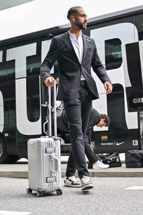 SOCCER - UEFA CL, Brest vs Sturm GRAZ,AUSTRIA,18.SEP.24 - SOCCER - UEFA Champions League, Stade Brestois 29 vs SK Sturm Graz, preview, departure Sturm. Image shows Gregory Wuethrich (Sturm).  GEPAxpictures xAvnixRetkoceri