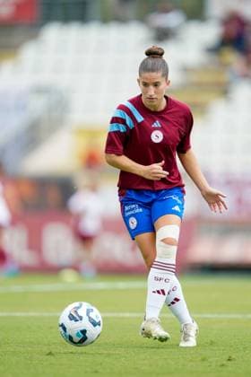 Rome, Italy, September 18th 2024: Laura Tufo (2 Servette) during warm up prior to the UEFA Womens Champions League Round 2 football match between AS Roma and Servette FCCF at Stadio Tre Fontane in Rome, Italy. (Daniela Porcelli SPP) Copyright: xDanielaxPorcellix xSPPx spp-en-DaPoSp-20240918-_DP17699