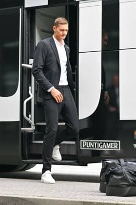 SOCCER - UEFA CL, Brest vs Sturm GRAZ,AUSTRIA,18.SEP.24 - SOCCER - UEFA Champions League, Stade Brestois 29 vs SK Sturm Graz, preview, departure Sturm. Image shows Kjell Scherpen (Sturm).  GEPAxpictures xAvnixRetkoceri