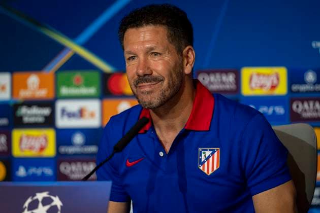 Football, CL, Atletico Madrid, Press conference