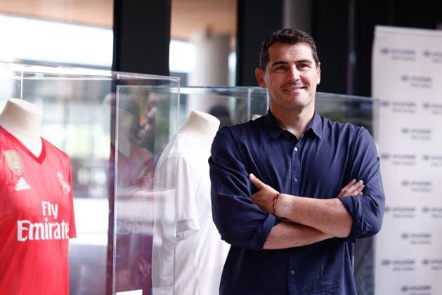 September 18, 2024, Pozuelo, Madrid, SPAIN: Iker Casillas attends during Ã¢â‚¬oePegada al CorazonÃ¢â‚¬Â an exhibition in collaboration with the Real Madrid Historical Heritage Center and the Real Madrid Foundation, at LaFinca Grand Cafe on September 18, 2024, in Pozuelo, Madrid, Spain. Pozuelo SPAIN - ZUMAa181 20240918_zaa_a181_129 Copyright: xDennisxAgyemanx