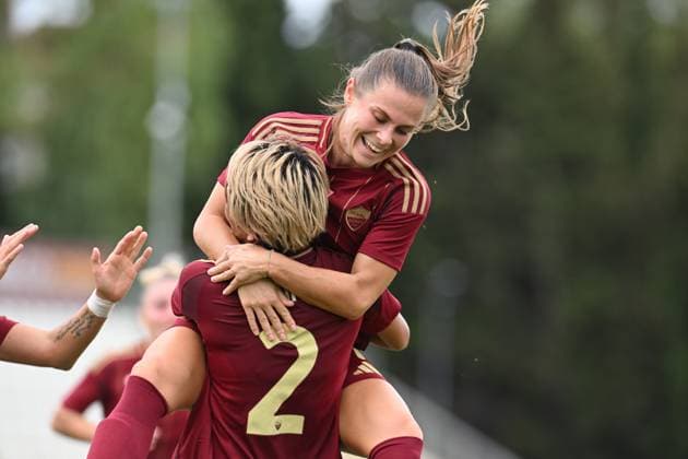 Moeka Minami of A.S. Roma Women during the Champions League Women Match 18th September 2024 at the Tre Fontane Stadium in Rome  Copyright: xMassimilianoxCervera IPAxSportx x xx IPA_49793493 IPA_Agency_IPA49793493