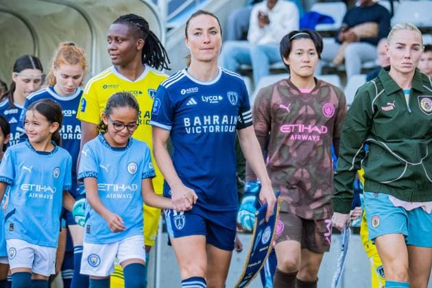 Gaëtane Thiney (PFC) FOOTBALL : Paris FC vs Manchester City - Ligue des Champions feminine - 2nd Tour - 18 09 2024 BaptisteAutissier Panoramic 
