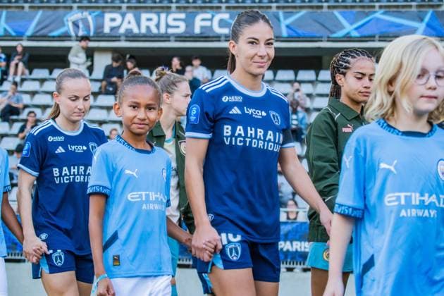 Clara Matéo (PFC) FOOTBALL : Paris FC vs Manchester City - Ligue des Champions feminine - 2nd Tour - 18 09 2024 BaptisteAutissier Panoramic 