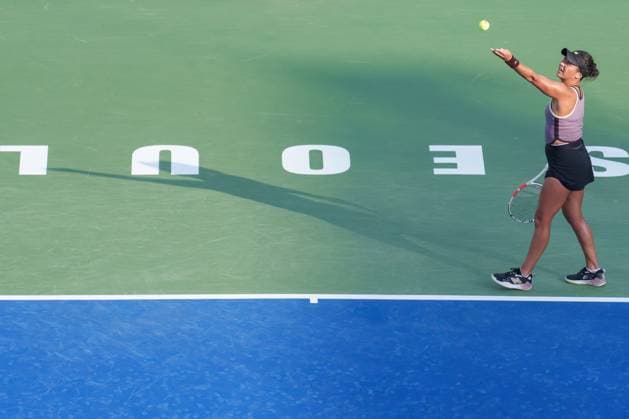 2024 WTA, Tennis Damen tennis Hana Bank Korea Open SEOUL, SOUTH KOREA, SEP 18: Heather Watson (GREAT BRITAIN) during WTA Tour tennis Hana Bank Korea Open Singles Round of 16 at the seoul olympic park tennis center in Seoul, South Korea, on September 18, 2024. Seoul the Seoul Olympic Park Tennis Ce South Korea 8111_280317 Copyright: xStevexChoxKyewoong PentaxPressx