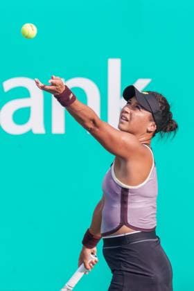 2024 WTA, Tennis Damen tennis Hana Bank Korea Open SEOUL, SOUTH KOREA, SEP 18: Heather Watson (GREAT BRITAIN) during WTA Tour tennis Hana Bank Korea Open Singles Round of 16 at the seoul olympic park tennis center in Seoul, South Korea, on September 18, 2024. Seoul the Seoul Olympic Park Tennis Ce South Korea 8111_280318 Copyright: xStevexChoxKyewoong PentaxPressx