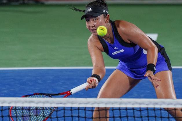2024 WTA, Tennis Damen tennis Hana Bank Korea Open SEOUL, SOUTH KOREA, SEP 18: Eri Hozumi (JAPAN) during WTA Tour tennis Hana Bank Korea Open Doubles Quarter finals at the seoul olympic park tennis center in Seoul, South Korea, on September 18, 2024. Seoul the Seoul Olympic Park Tennis Ce South Korea 8111_280350 Copyright: xStevexChoxKyewoong PentaxPressx
