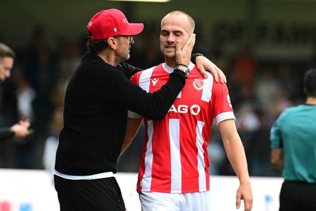 15 09 2024 pmk NH127264 Soccer Men 3 League Season 2024 2025 Sportclub Arena Verl SC Verl FC Energie Cottbus Substitution Claus Dieter WOLLITZ Coach Cottbus Phil HALBAUER 11 Cottbus