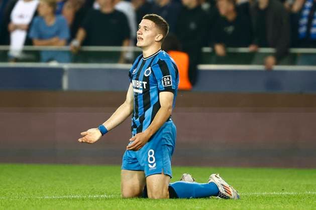 Club Brugge v Borussia Dortmund - UEFA Champions League BRUGGE, BELGIUM - SEPTEMBER 18 : Tzolis Christos forward of Club Brugge during the UEFA Champions League - League phase matchday 1 match between Club Brugge and Borussia Dortmund at the Jan Breydel stadium on September 18, 2024 in Bruges , Belgium , 18 09 2024 Brugge Belgium  Copyright: xJanxDexMeuleneirx