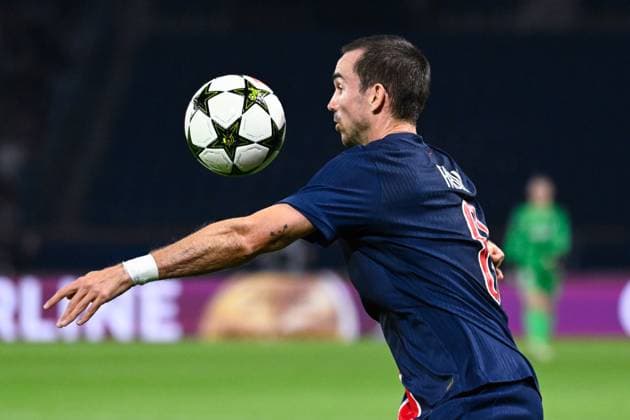 Fabián Ruiz ( 8 - PSG ) during the UEFA Champions League match between Paris Saint Germain and Girona FC at Parc Des Princes on September 18, 2024 in Paris, France. ( Photo by federico pestellini panoramic ) - FOOTBALL : PSG vs Girona - Ligue des Champions - 18 09 2024 FedericoPestellini Panoramic 