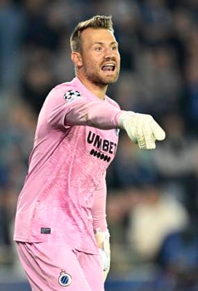 Club Brugge v Borussia Dortmund - UEFA Champions League BRUGGE, BELGIUM - SEPTEMBER 18 : Mignolet Simon goalkeeper of Club Brugge during the UEFA Champions League - League phase matchday 1 match between Club Brugge and Borussia Dortmund at the Jan Breydel stadium on September 18, 2024 in Bruges , Belgium , 18 09 2024 Brugge Belgium  Copyright: xNicoxVereeckenx