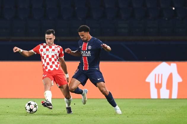- Champions League: PSG-Girona FC at the Parc des Princes, September 18, 2024. - 18 09 2024 - France Ile-de-France (region) Paris - Warren Zaire-Emery from PSG during the Champions League match between PSG and Girona FC, at the Parc des Princes, on September 18, 2024.  julienxmattia LePictorium_0297354