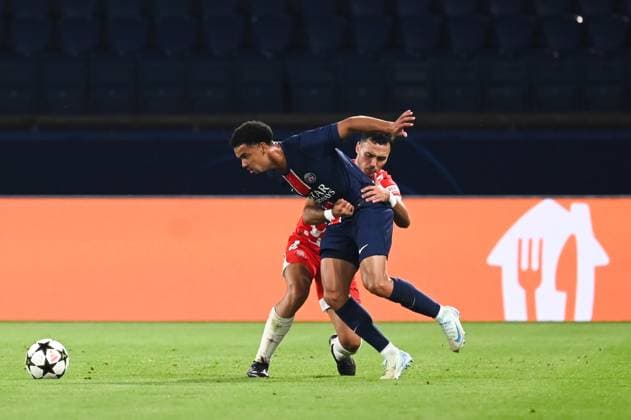 - Champions League: PSG-Girona FC at the Parc des Princes, September 18, 2024. - 18 09 2024 - France Ile-de-France (region) Paris - Warren Zaire-Emery from PSG during the Champions League match between PSG and Girona FC, at the Parc des Princes, on September 18, 2024.  julienxmattia LePictorium_0297355