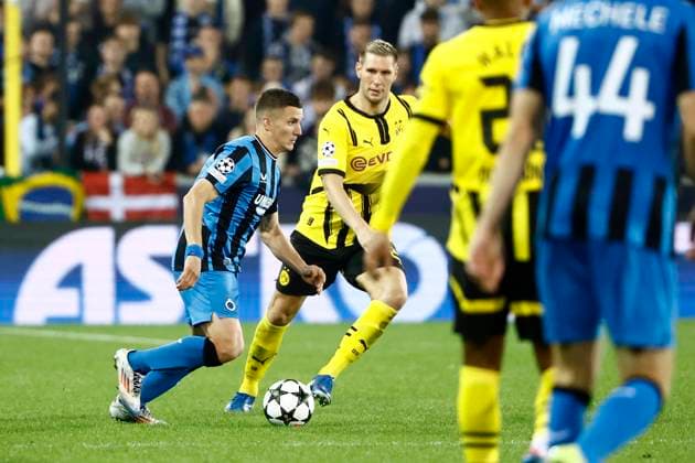 Club Brugge v Borussia Dortmund - UEFA Champions League BRUGGE, BELGIUM - SEPTEMBER 18 : Tzolis Christos forward of Club Brugge during the UEFA Champions League - League phase matchday 1 match between Club Brugge and Borussia Dortmund at the Jan Breydel stadium on September 18, 2024 in Bruges , Belgium , 18 09 2024 Brugge Belgium  Copyright: xJanxDexMeuleneirx