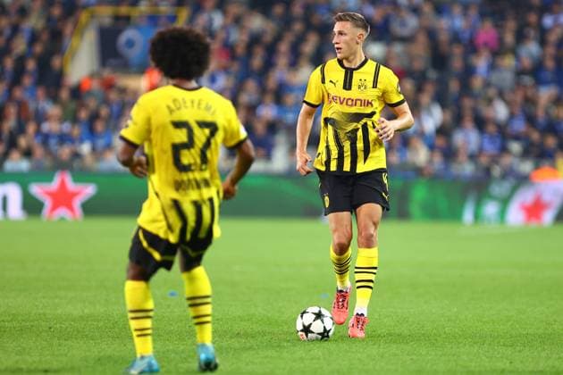 Nico Schlotterbeck 4 Borussia Dortmund Club Brugge vs Borussia Dortmund, UEFA Champions League, Football, Matchday 1, Season 2024 2025, 18 09 2024 PHOTO kolbert press Ant Palmer Jan Breydel Stadion Belgium Copyright: xkolbert-press AntxPalmerx