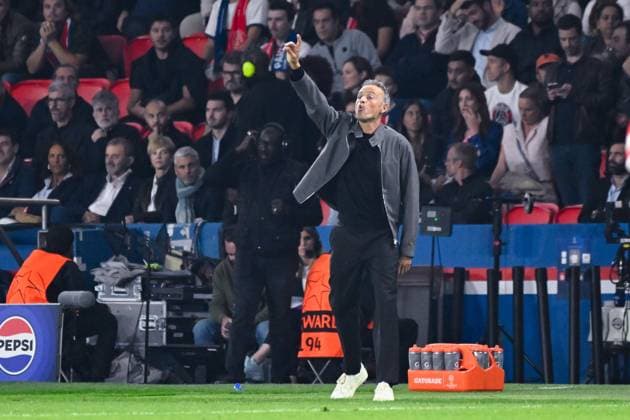 Luis Enrique Martinez ( coach PSG ) during the UEFA Champions League match between Paris Saint Germain and Girona FC at Parc Des Princes on September 18, 2024 in Paris, France. ( Photo by federico pestellini panoramic ) - FOOTBALL : PSG vs Girona - Ligue des Champions - 18 09 2024 FedericoPestellini Panoramic 