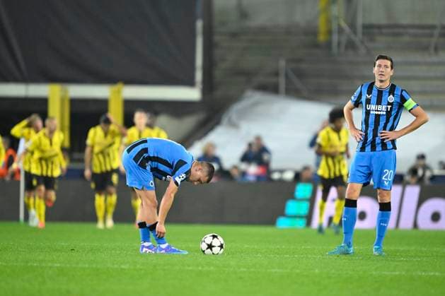 Club Brugge v Borussia Dortmund - UEFA Champions League BRUGGE, BELGIUM - SEPTEMBER 18 : Vanaken Hans midfielder of Club Brugge looks dejected during the UEFA Champions League - League phase matchday 1 match between Club Brugge and Borussia Dortmund at the Jan Breydel stadium on September 18, 2024 in Bruges , Belgium , 18 09 2024 Brugge Belgium  Copyright: xNicoxVereeckenx