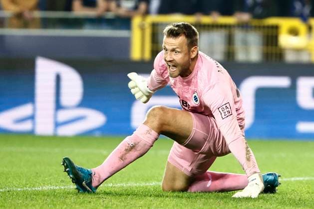 Club Brugge v Borussia Dortmund - UEFA Champions League BRUGGE, BELGIUM - SEPTEMBER 18 : Mignolet Simon goalkeeper of Club Brugge during the UEFA Champions League - League phase matchday 1 match between Club Brugge and Borussia Dortmund at the Jan Breydel stadium on September 18, 2024 in Bruges , Belgium , 18 09 2024 Brugge Belgium  Copyright: xJanxDexMeuleneirx
