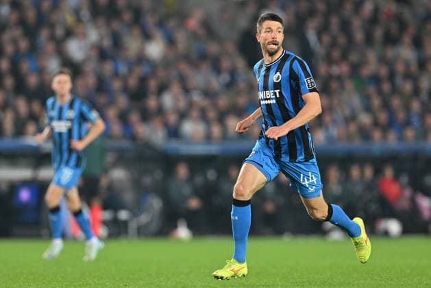 20240918 Champions League Day 1 Club Brugge vs Dortmund Brandon Mechele (44) of Club Brugge pictured during a soccer game between Belgian Club Brugge KV and German Borussia Dortmund in the UEFA Champions League League Phase day 1 of the 2024-25 season, on Wednesday 18 September 2024 in Brugge , Belgium . PHOTO SPORTPIX David Catry BRUGGE BELGIUM  Copyright: xx 481506