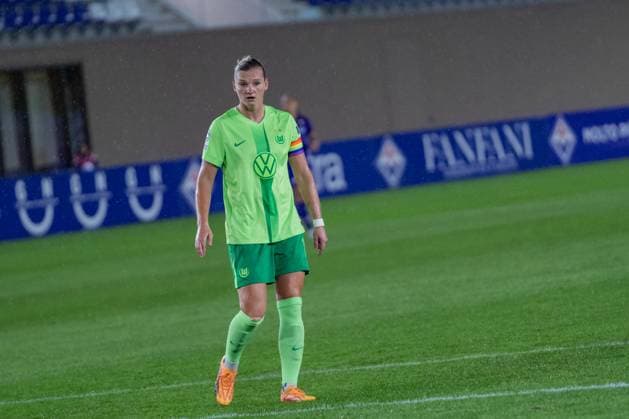 Florence, Italy, September 18th 2024: Alexandra Popp (11 Wolfsburg) during the UEFA Women s Champions League round 2 match between ACF Fiorentina and VfL Wolfsburg at Viola Park in Florence, Italy. (Sara Esposito SPP) Copyright: xSaraxEspositox xSPPx spp-en-SaEsSp-SaraEsposito_SPP_-02053