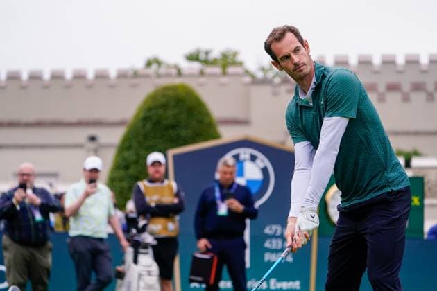 Golf, PGA, BMW Championship, Celebrity Pro-Am in Virginia Water