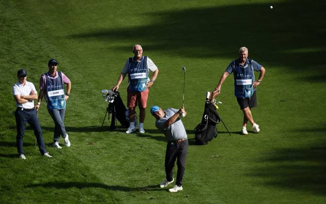 Jamie George during the Pro-Am BMW PGA, Golf Herren Championship, Celebrity Pro Am, Virginia Water, UK - 18 Sep 2024  Copyright: xSandraxMailer Shutterstockx 14726297x