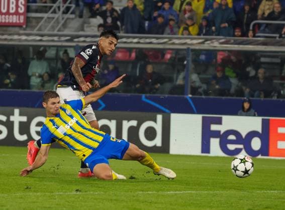 September 18, 2024, Bologna, Bologna, ITALY: During the Champions League match 09 18 2024 Football match between FC Bologna vs Shakhtar Donetsk at the Dall Ara stadium in Bologna Bologna ITALY - ZUMAs236 20240918_aap_s236_015 Copyright: xFabioxSassox