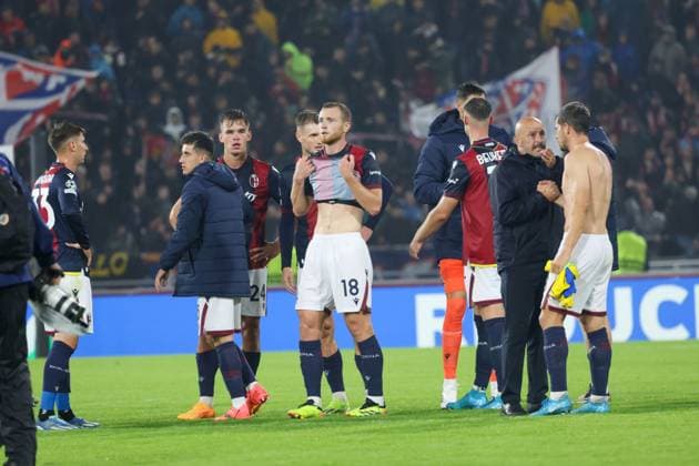 September 18, 2024, Bologna, Bologna, ITALY: During the Champions League match 09 18 2024 Football match between FC Bologna vs Shakhtar Donetsk at the Dall Ara stadium in Bologna Bologna ITALY - ZUMAs236 20240918_aap_s236_043 Copyright: xFabioxSassox