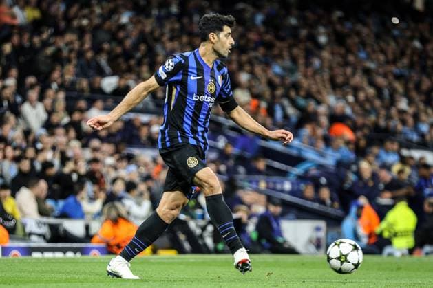 Manchester, England, September 18th 2024: Taremi Mehdi (99 Inter Milan) on the ball during the UEFA Champions League game between Manchester City and Inter Milan at Etihad Stadium in Manchester, England (Natalie Mincher SPP) Copyright: xNataliexMincher SPPx spp-en-NaMi-335A5459