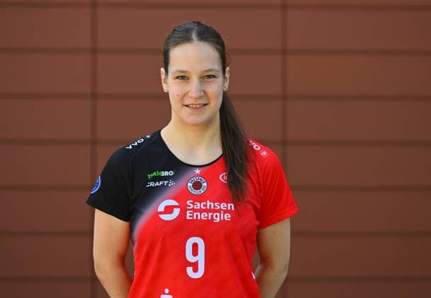 Lena Linke, head, headshot, portrait, portrait photo, media day at the Dresden Chamber of Crafts, media day, photo session, photo shoot, Dresdner SC, volleyball, 1 Bundesliga women, 1 Liga, DSC, 2024 2025 season, 18 09 2024,