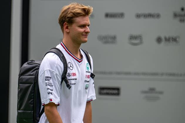 Mick Schumacher, Mercedes F1, The reserve driver for the Mercedes F1 team, Singapore Grand Prix 2024, Marina Bay Street Circuit, Singapore