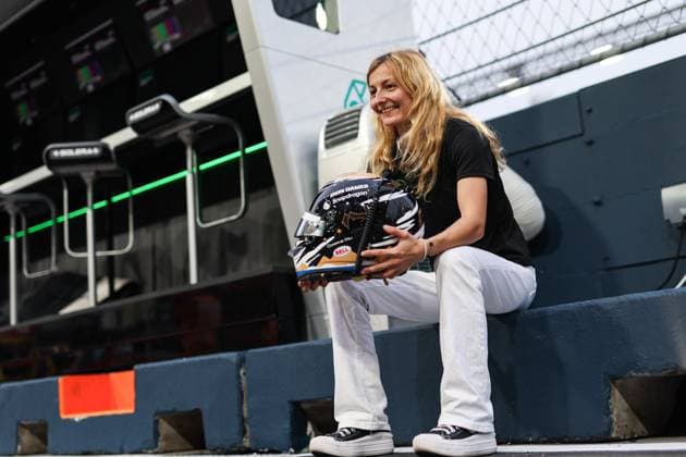 PIN Doriane (fra), Prema Racing supported by Mercedes, Tatuus F4-T-421, portrait, F1 Academy during the Formula 1 Singapore Grand Prix 2024, 18th round of the 2024 Formula One World Championship, WM, Weltmeisterschaft from September 20 to 22, 2024 on the Marina Bay Circuit, in Singapore, Singapore - F1 - SINGAPORE GRAND PRIX 2024 DPPI Panoramic  240919_R18_SINGAPORE_DP_AV3_5980