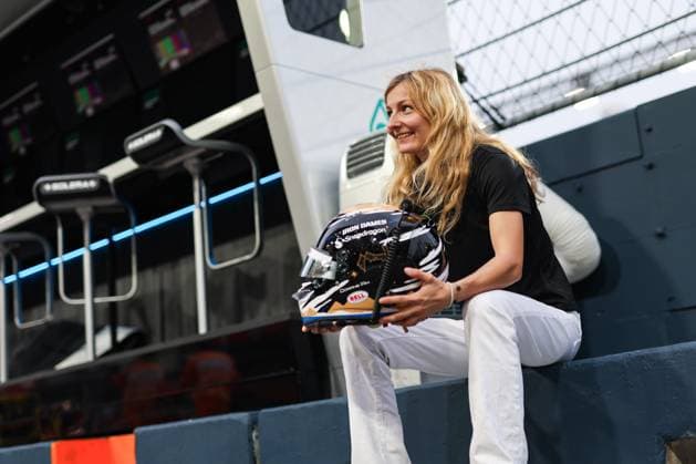 PIN Doriane (fra), Prema Racing supported by Mercedes, Tatuus F4-T-421, portrait, F1 Academy during the Formula 1 Singapore Grand Prix 2024, 18th round of the 2024 Formula One World Championship, WM, Weltmeisterschaft from September 20 to 22, 2024 on the Marina Bay Circuit, in Singapore, Singapore - F1 - SINGAPORE GRAND PRIX 2024 DPPI Panoramic  240919_R18_SINGAPORE_DP_AV3_5986