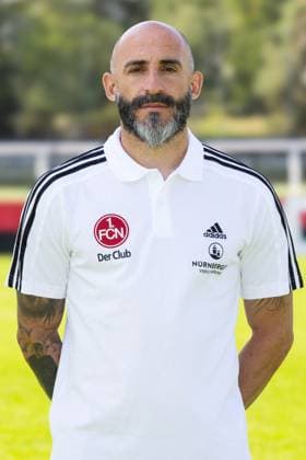 18 09 2024 1 FC Nürnberg FCN Club 2 Soccer Bundesliga BL Season 2024 2025 Photo appointment Portrait appointment Presentation Press appointment DaMa Single photo Single photo Portrait Portrait Headshot Javier Pinola Co Coach 1 FC Nürnberg FCN