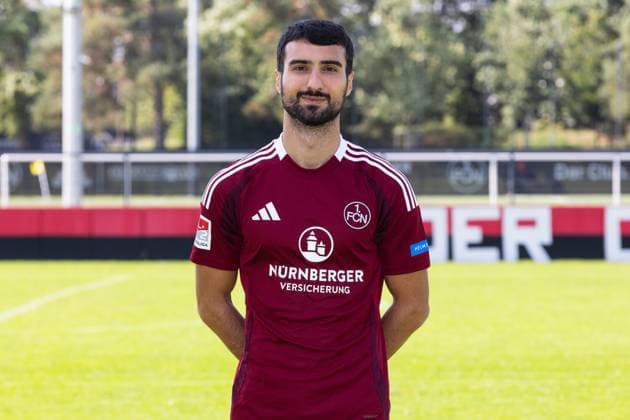 18 09 2024 1 FC Nuremberg FCN Club 2 Football Bundesliga BL Season 2024 2025 Photo appointment Portrait appointment Presentation Press appointment DaMa Single photo Single photo Portrait Portrait Headshot Mahir Emreli 30, 1 FC Nuremberg FCN