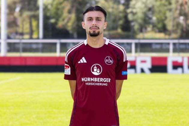 18 09 2024 1 FC Nuremberg FCN Club 2 Football Bundesliga BL Season 2024 2025 Photo appointment Portrait appointment Presentation Presentation Press appointment DaMa Single photo Single photo Portrait Portrait Headshot Berkay Yilmaz 21, 1 FC Nuremberg FCN