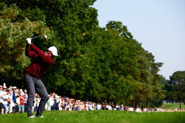 Rory Mcilroy of Northern Ireland during his round. BMW PGA, Golf Herren Championship, Day One, Golf, Wentworth, Surrey, UK - 19 Sep 2024  Copyright: xJamesxMarsh Shutterstockx 14728176g