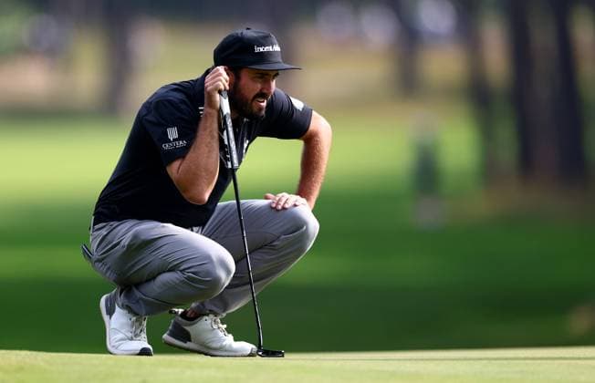Mark Hubbard of USA during his round. BMW PGA, Golf Herren Championship, Day One, Golf, Wentworth, Surrey, UK - 19 Sep 2024  Copyright: xJamesxMarsh Shutterstockx 14728176bn