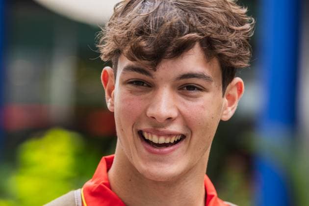 Marina Bay Street Circuit, Singapore, Singapore. 19.September.2024; Oliver Bearman of Great Britain and Scuderia Ferrari junior driver during Formula One Singapore Grand Prix  (267071940)