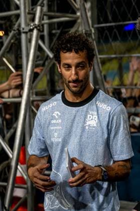 MARINA BAY, SINGAPORE: Daniel Ricciardo, racing for the Racing Bulls team during the 2024 Formula 1 Singapore Grand Prix at the Marina Bay Street Circuit in Marina Bay, Singapore.