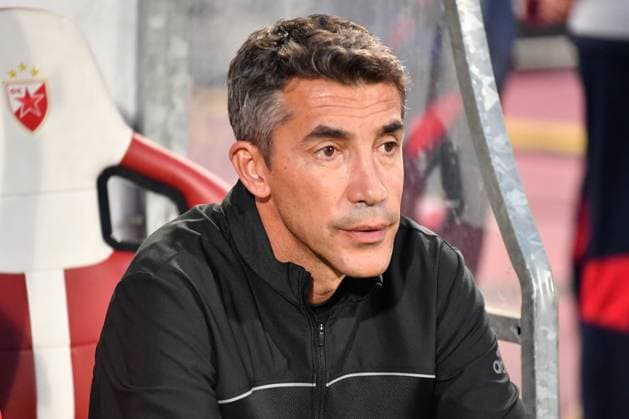 CRVENA ZVEZDA vs BENFICA BRUNO LAGE Benfica football coach at the UEFA Champions League match against Red Star at the Rajko Mitic stadium, Belgrade 19.09.2024. MN Press mi Football, Red Star, UEFA Champions League, Benfica Belgrade Rajko Mitic stadium Serbia Copyright: xMNxPressx