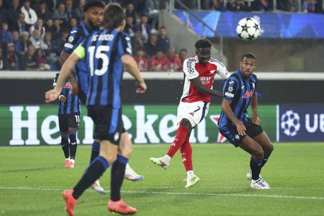 Football, CL, Atalanta Bergamo - FC Arsenal
