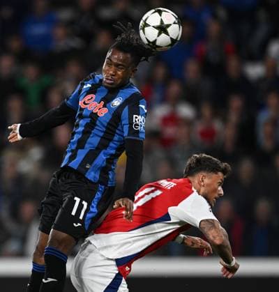 Mg Bergamo 19 09 2024 - Champions League Atalanta-Arsenal foto Matteo Gribaudi Image nella foto: Ademola Lookaman-Ben White 