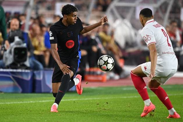 Football, CL, AS Monaco - FC Barcelona