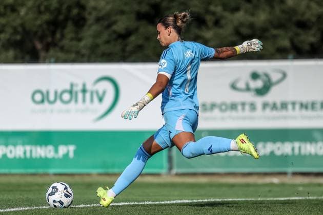 Alcochete, Portugal, September 19th, 2024: Misa (1 Real Madrid CF) in action during the UEFA Women s Champions League game between Sporting CP v Real Madrid CF at Estadio Aurelio Pereira, Alcochete, Portugal (Joao Bravo SPP) Copyright: xJoaoxBravoxx xSPPx spp-en-JoBr-JBF-2578