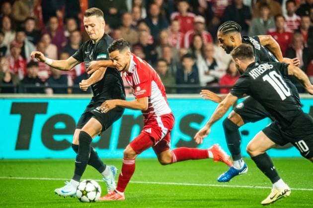 Romain Faivre (Stade Brestois) FOOTBALL : Stade Brestois vs SK Sturm Graz - Ligue des Champions - 1ére Journée - 19 09 2024 BaptisteAutissier Panoramic 